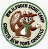 William H. Pouch Scout Camp - Backpatch