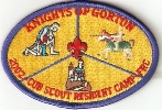 2002 Camp Gorton - Cub Resident Camp