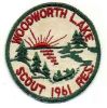 1961 Woodworth Lake Scout Reservation