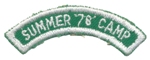1978 Camp Firelands - Rocker 1978 Camp Firelands - Rocker