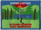 2003 Kittatinny Mountain Scout Reservation 2003 Kittatinny Mountain Scout Reservation