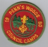 1980 Penn's Woods Council Camps