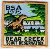 1975 Bear Creek Scout Reservation 1975 Bear Creek Scout Reservation