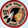 1987 Blue Ridge Scout Reservation 1987 Blue Ridge Scout Reservation