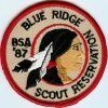 1987 Blue Ridge Scout Reservation