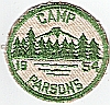 1954 Camp Parsons 1954 Camp Parsons
