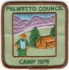 1976 Palmetto Council Camps