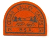 1951 Cedar Valley Council Camps