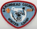 1978 Arrowhead Council Camps - Winter Camp 1978 Arrowhead Council Camps - Winter Camp