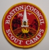 1976 Boston Council Scout Camps 1976 Boston Council Scout Camps