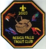 2003 Resica Falls - Trout Club 2003 Resica Falls - Trout Club