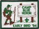 1984 Camp Blue Heron - Early Bird