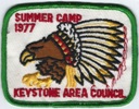 1977 Keystone Area Council Camp 1977 Keystone Area Council Camp