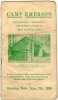 1930 Camp Emerson - Brochure