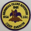 1981 Camp Emerson - Brownsea Island Adventure
