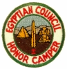 Egyptian Council - Honor Camper - 1st Year