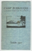 (01) 1922 Camp Burroughs - Booklet - Cover