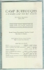 (02) 1922 Camp Burroughs - Booklet - Page 1 (02) 1922 Camp Burroughs - Booklet - Page 1