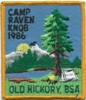 1986 Camp Raven Knob 1986 Camp Raven Knob