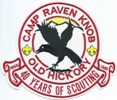 1995 Camp Raven Knob - Backpatch 1995 Camp Raven Knob - Backpatch