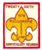 1978 Massawepie Scout Camps - Reunion