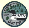 1982 Massawepie Scout Camps - Early Bird 1982 Massawepie Scout Camps - Early Bird