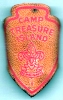 Camp Treasure Island - Leather slide