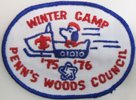 1975-76 Penn's Woods Council Camp - Winter 1975-76 Penn's Woods Council Camp - Winter