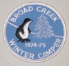1974-75 Broad Creek - Winter Camper