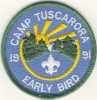 1991 Camp Tuscarora - Early Bird 1991 Camp Tuscarora - Early Bird