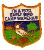 1970 Camp Wapehani - Early Bird 1970 Camp Wapehani - Early Bird