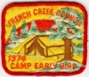 1974 French Creek Council Camps - Early Bird 1974 French Creek Council Camps - Early Bird
