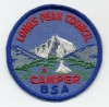 Longs Peak Council Camper