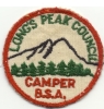 Longs Peak Council Camper Longs Peak Council Camper