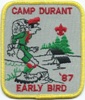 1987 Camp Durant - Early Bird 1987 Camp Durant - Early Bird