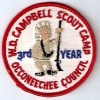 W. D. Campbell Scout Camp - 3rd Year W. D. Campbell Scout Camp - 3rd Year