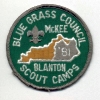 1981 Blue Grass Council Camps