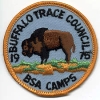 1975 Buffalo Trace Council Camps