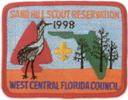 1998 Sand Hill Scout Reservation - Golden Falcon
