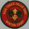 1981 Camp Three Falls - Winter Camp 1981 Camp Three Falls - Winter Camp