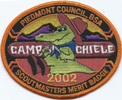 2002 Camp Bud Schiele - Scoutmaster Merit Badge