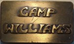 Camp Williams - Bronze Belt Buckle