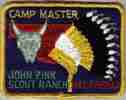 John Zink Scout Ranch - Camp Master