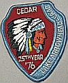 1976 Camp Cedar - 25th Year 1976 Camp Cedar - 25th Year