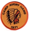 1971 Camp Avery Hand 1971 Camp Avery Hand