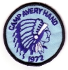 1972 Camp Avery Hand 1972 Camp Avery Hand