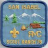 1978 San Isabel Scout Ranch