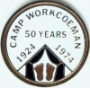 1974 Workcoeman Scout Reservation - Pin 1974 Workcoeman Scout Reservation - Pin