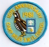 1981 Camp Miles - 10th Anniversary 1981 Camp Miles - 10th Anniversary