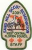 2001 Sand Hill Scout Reservation - Staff